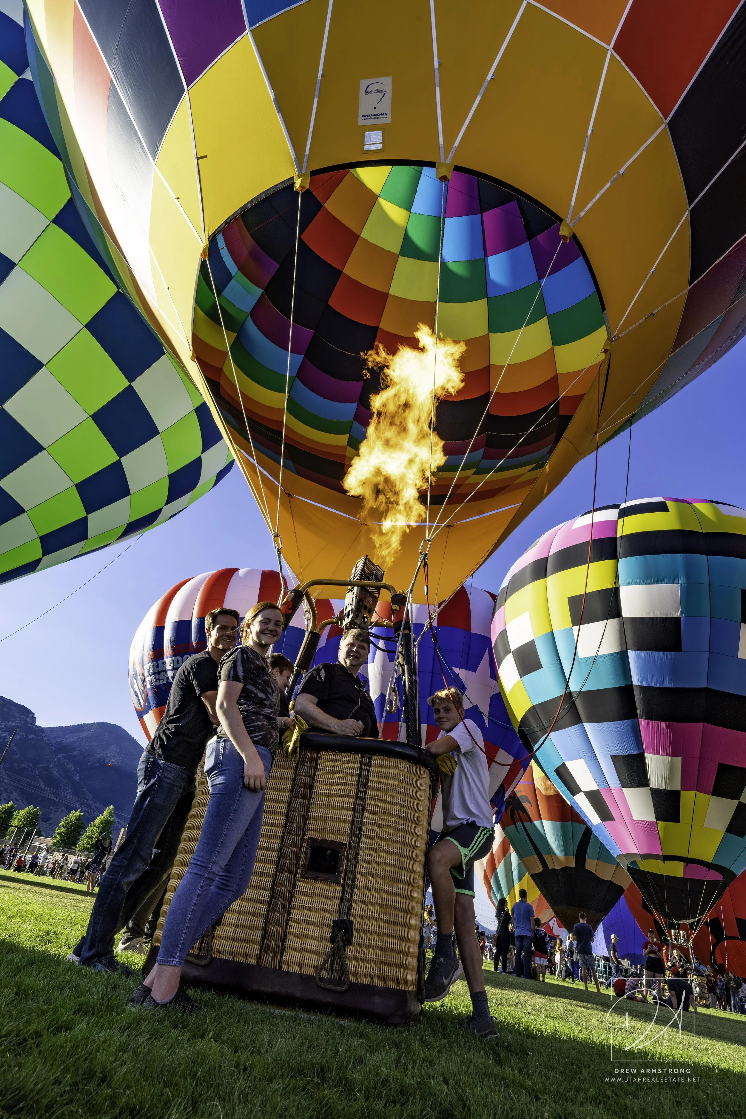 ha ★新品★LE’RURE Gradation baloon hem Freedom Festival 2022 Balloon Launch — Drew Armstrong Fine Art